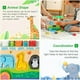 thumbnail image 4 of Montessori Wisdom Toddler Toys, Carrot Wooden Shape Sorting Toys, Vegetable and Farm Animal Blocks, Infant Christmas Gifts, 4 of 6