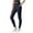 Navy, variant on UQJfacai Teens Girls Leggings V Cross Elastic High Waist Yoga Pants 2025 Trendy Solid Color Legging Sports Tights Pant 5-12 Years