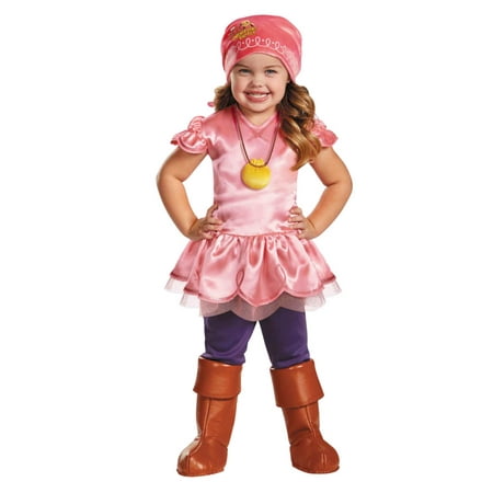 Disney Jake & The Never Land Pirates Toddler Girls Izzy Halloween Costume 2T