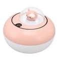 thumbnail image 4 of Mini humidificador con forma de gato, portátil, silencioso, para escritorio, para el hogar y la oficina, con enchufe USB, color rosa, 4 of 14