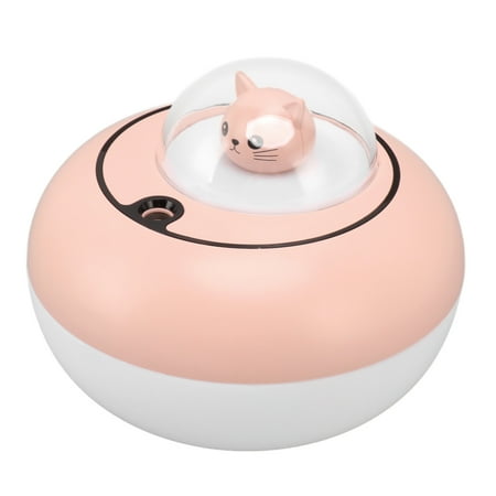 

Humidifier Desktop Humidifier Automatic Shutdown Cute Cat Sculpture For Office Purple White Pink