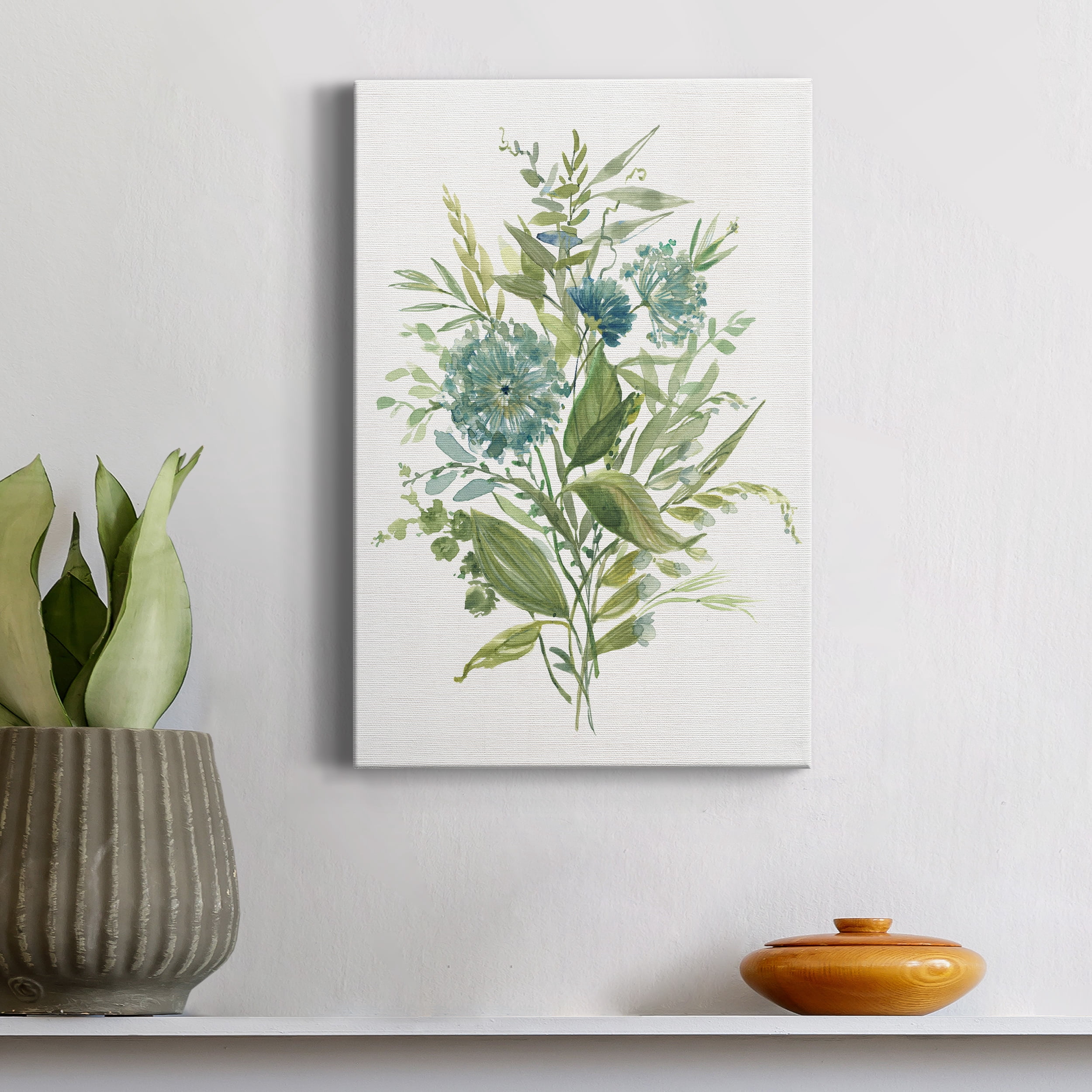 Greenery II Premium Gallery Wrapped Canvas - Ready to Hang - 8 x 12