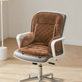 thumbnail image 4 of USB Heated Seat Cushion with Lumbar Support Large Heating Area Heated Seat Pad Cover 3 Heat Settings for Office Chair Car Seat Home Use and Wheelchair Comfort, 4 of 4