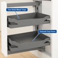 Wire Pull Out Racks VADANIA Narrow Pull Out Cabinet Organizer, For 10