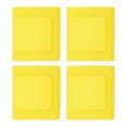 thumbnail image 1 of Uxcell Light Switch Guard Cover Blank Wall Plate Panel Switch Protector Dustproof Waterproof Cover Yellow 4 Pack, 1 of 5