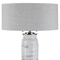 thumbnail image 2 of Uttermost Lenta Ceramic Iron and Crystal Table Lamp in Off White, 2 of 7