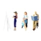 thumbnail image 1 of 1:64 Lector De Figuras Paisaje Miniaturas Accesorios Suministros +Miniatura De Personas Modelo Pintor 1/64 Miniaturas Para Escritorio Micro Paisaje Púrpura Yotijar none, 1 of 10