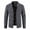 01-Dark Gray, variant on Men Casual Fashion Jackets Button Cardigan Pocket Solid Color Jacket Elasticity Knit Long Sleeve Sweater Coat Navy M