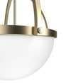 thumbnail image 4 of Hunter - Wedgefield 4-light Alturas Gold, Large Pendant Light, Dimmable, Formal Style, Sphere Shaped, for Bedrooms, Dining, Living Rooms - 19238, 4 of 7