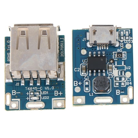 

Micro USB 5V Lithium Li-ion 18650 Battery Charger Module Board DIY Power Bank WL