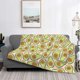 thumbnail image 2 of Fotbe Cute Avocado Manta de Franela con Estampado, Manta Ultrasuave para Cama, Sofá, Auto, Hipoalergénica y Antibolitas-80"x60", 2 of 6