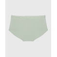 thumbnail image 5 of Ultrasoft Modal Boyshort Panty with Lace Trim In Iceberg Green, 5 of 5