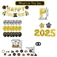 thumbnail image 1 of 2025 Year Theme Party Decoration Happy Year Year Flag Plque Rose Set, 1 of 5