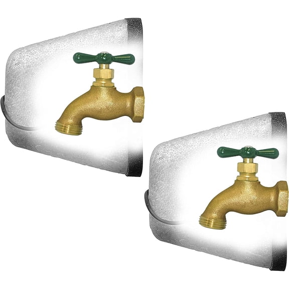 Reusable Outdoor  Cover for Winter Freeze Protection and Cold Weather Insulation (2)