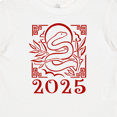 thumbnail image 4 of Inktastic 2025 Chinese New Year Snake Boys or Girls Baby T-Shirt, 4 of 5