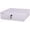 White, variant on Heavy Duty Steel 21" x 24" x 8" DVR/PC/TV Security Lock Box 16 Gauge Steel Walls, Lock & Key, Removable top, and Exhaust Fan, Great for securing All Computer and Hardware Devices