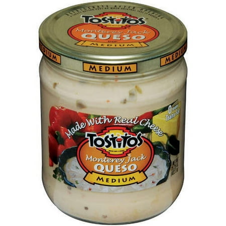 Tostitos Brand Dips & Salsas: Medium Monterey Jack Queso, 15 oz