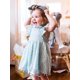 thumbnail image 3 of 2Bunnies Vestido De Cumpleaños De Pascua Con Pompones De Encaje Vintage Para Niña Y Bebé (Menta 2T), 3 of 5