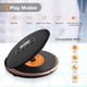thumbnail image 3 of CD711T Reproductor de CD Bluetooth Portátil para Viajes en Casa y en el Automóvil con Auriculares Estéreo y Protección Antigolpes, 3 of 8