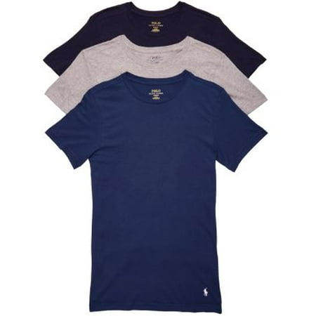 Polo Ralph Lauren Mens Classic Fit Cotton T-Shirt 3-Pack Style-RCCNP3