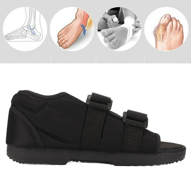 Post Op Shoe For Broken Foot Or Toes Shoes Surgery Forefoot Height Adjust Hard Sole Toe Orthopedic Support Brace Surgical Injury Shoes For Foot