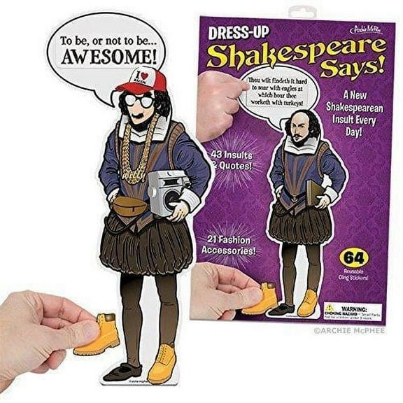 Accoutrements Dress-Up Shakespeare Says Clings 25368