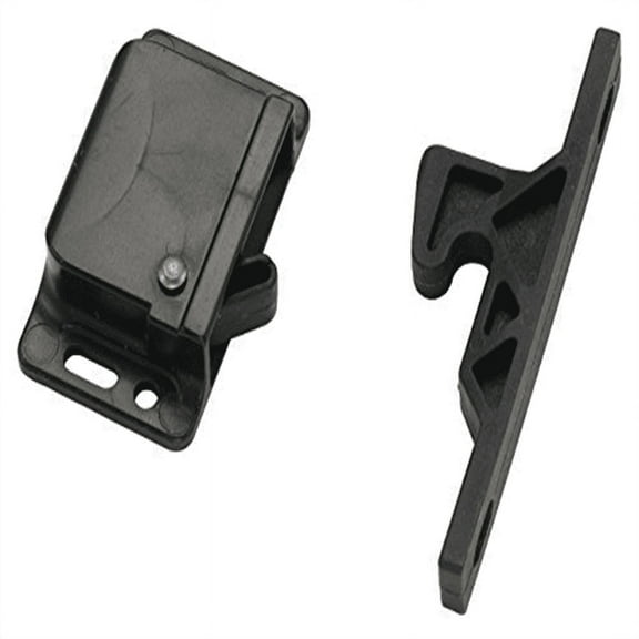 Decorite 5838 - RV Black Push Latch - 5lb - C3-805 (10)