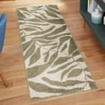 thumbnail image 2 of Mainstays Modern Leaf Indoor Runner Rug, 2'x6', 2 of 7