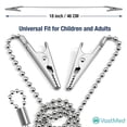 thumbnail image 5 of Dental Bib Holder Chains, Stainless Steel, 5 Count, 5 of 8