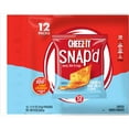 CheezIt Snap'd Cheddar Sour Cream Onion Cheese Cracker Chips, 9 oz, 12