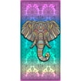 thumbnail image 1 of Island Gear Beach Bath Pool Cotton Towel Elephant, 30x60, Head of the Tribe, Size: One Size, 1 of 1