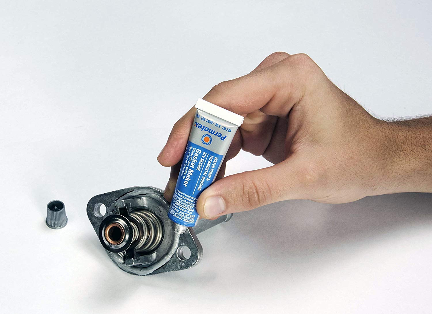 Permatex Water Pump And Thermostat Rtv Silicone Gasket 0 5 Oz 22071