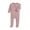 Pink, variant on Tiijoy Girls One-Piece Footies Baby Footed Union Suit Pajama Jumpsuit, Sizes 3-6M