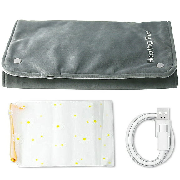 CHUANK Home Office Small Electric Heating Blanket Hand Feet Warm Blanket Skin-friendly Warm Blanket for Winter