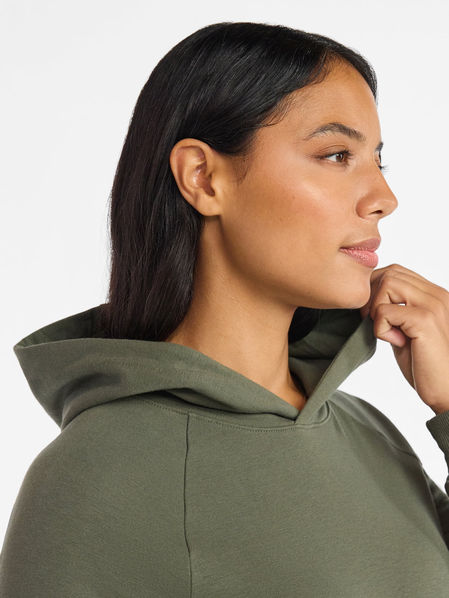 Time and Tru Women's Fleece Hoodie, Sizes XS-XXXL