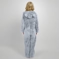 thumbnail image 4 of Mercatoo Youth Po𝐥ar Fleece Cute Ears Jumpsuit S𝐡erpa Thicked Warm Bodysuits with Hooded Teen Girls Winter Plush R𝐨mper, 4 of 6