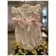 thumbnail image 4 of Romper Babytunes Couture blanco bordado con lazos - M, 4 of 6
