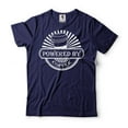 thumbnail image 1 of Powered By Coffee Shirt Coffee Lover Shirt Mens Womens Funny Shirt Funny Birthday Gift (Small Navy Blue), 1 of 6