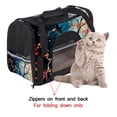 thumbnail image 4 of Tree Sherpa-Fabric Pet Bag with 900D Oxford Cloth Material, Nylon Webbing Straps - 17x10x11.8 in Dimensions for Small Dogs and s, 4 of 7
