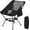 Black, variant on Camping Chair Portable Backpack Chair - Fourth Generation Ultra Light Folding Chair - Compact and Lightweight Folding Chair for Hiking, Climbing and Beach Climbing