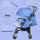 thumbnail image 3 of Carriola Bastón Ultraligera Plegable Viajera iBaby Ischia azul, 3 of 9
