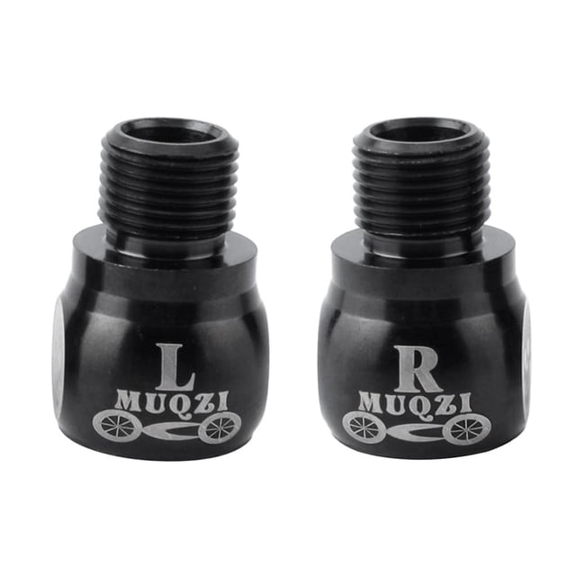 1 Par De Tornillo de material acero Inoxidable Anticorrosivo Para Estribo De De Piñón Fijo, ExtensiónY Personalización Para Pedal De s Negro DYNWAVEMX Extensor de pedal de bicicleta