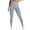 Gray, variant on Yoga Leggings for Women Oversized Relaxed Slimming Yoga Trousers Elastic Spandex High Rise 7/8 Length Pants Solid Trousers for Teen Girls Fitness Swimming Pool Green