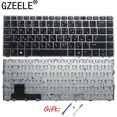 thumbnail image 1 of US/RU/SP/FR English Laptop keyboard for HP EliteBook Folio 9470M 9470 9480 9480M HSTNN-I10C 702843-001 Silver RU OEM NOBacklight, 1 of 6