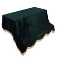 thumbnail image 4 of 200 150cm Upright Piano Dustproof Protective Cover Pleuche Cloth Accessory for Elegant Piano, 4 of 7