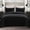 Black, variant on Reversible King Size Quilt Bedding Set with Pillow Shams, Lightweight Quilts King Size, Soft Bedspreads Bed Coverlets for All Seasons - (Navy Blue, 104"x96")