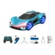thumbnail image 5 of Coche de carreras deportivo con acrobacias RC, coche de carreras con doble efecto de rociado, coche de juguete RC para aficionados, vehículo clásico C azul, 5 of 9