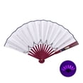 thumbnail image 2 of YAOBAMM Plastic Material Light Fan Luminous LED Light Foldable Glowing Strong Hinge 12V 8 Inch KTV Bar Club Performance Prop Hand, 2 of 7