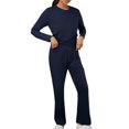 thumbnail image 5 of Set Womens Sweatsuits Set Slim Fit Long Pants Jogger Two Piece Suit Elegant Dresses for Women Wedding Guest Pant Sleeve plus Size Rompers for Women Dressy Girls Suits Formal Christmas Outfits for, 5 of 7