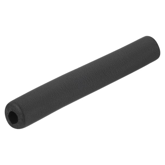 Pipe Insulation Tube Foam Grip Tubing 16mm(5/8") ID 42mm OD 10" Black for Pipe Lagging